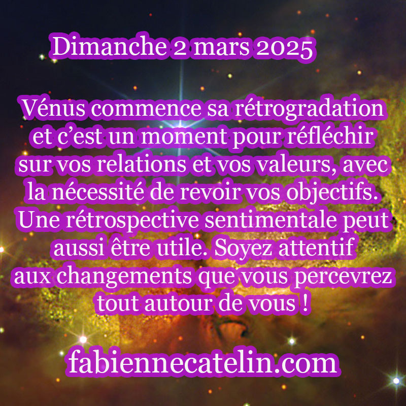 7 2 mars 2025