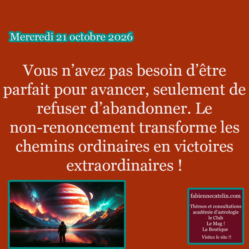 3 21 octobre 2026