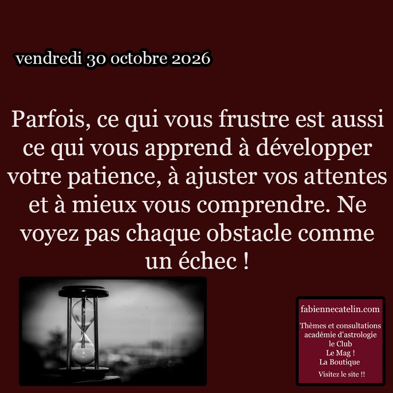5 30 octobre 2026