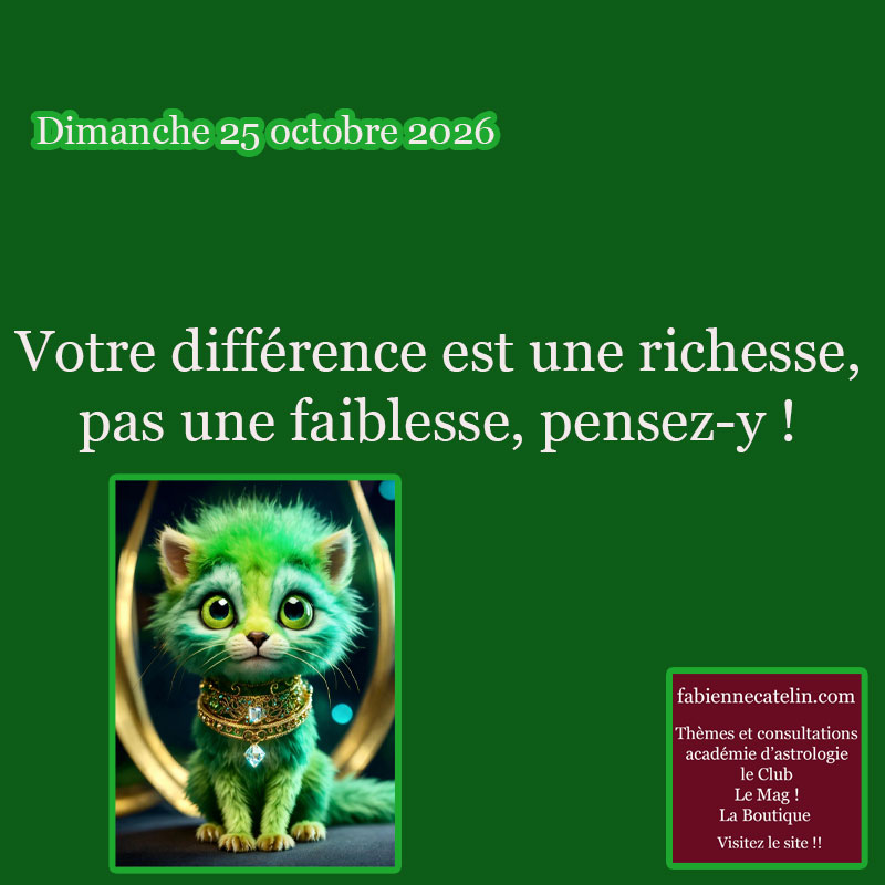 7 25 octobre 2026