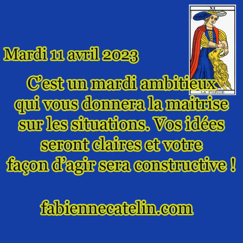 pour le 11 avril 2023