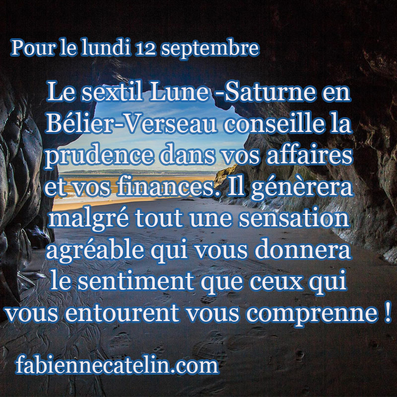 pour le 12 septembre