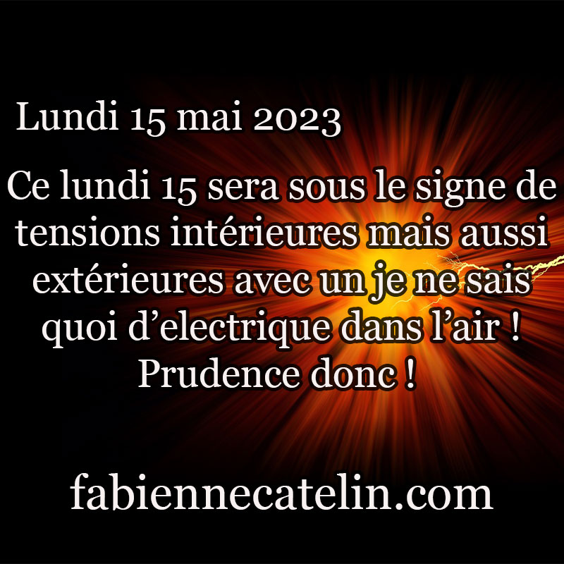 pour le 15 mai 2023