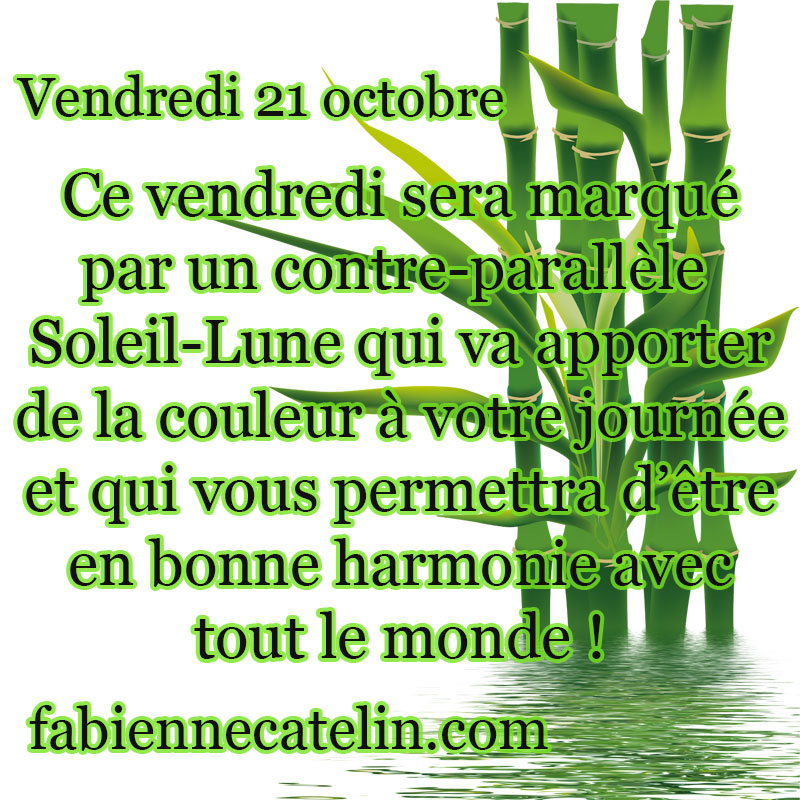 pour le 21 octobre