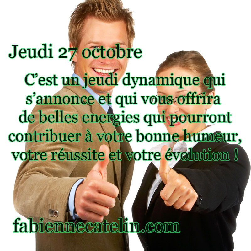 pour le 27 octobre