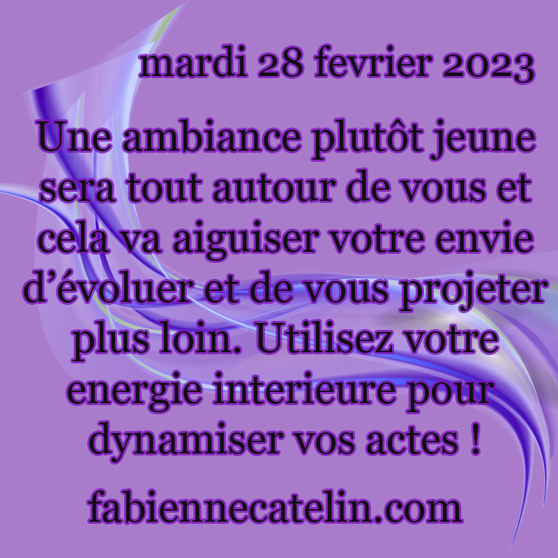 pour le 28 fevrier 2023