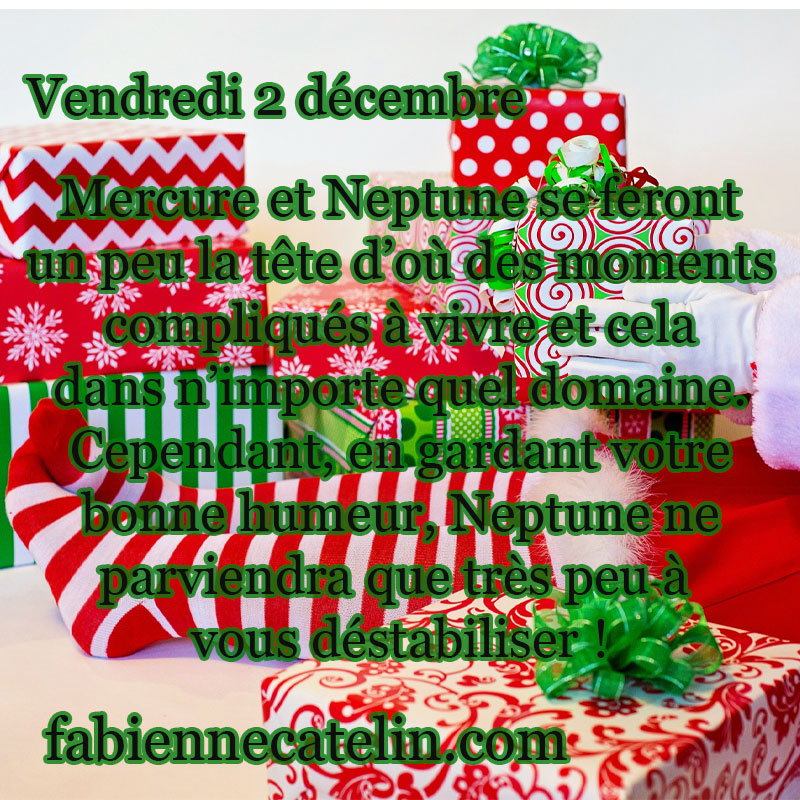 pour le 2 decembre