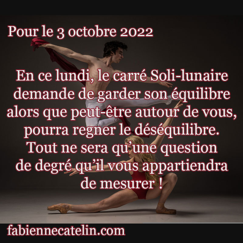 pour le 3 octobre