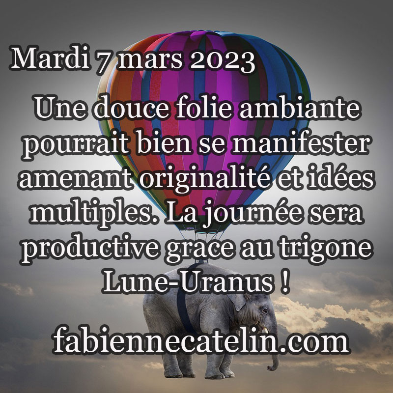 pour le 7 mars 2023