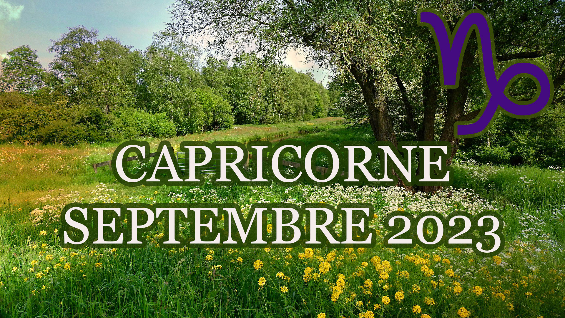 capricorne septembre 2023